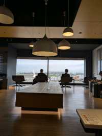 羽田空港のPOWER LOUNGEでまったりタイム✈️☕