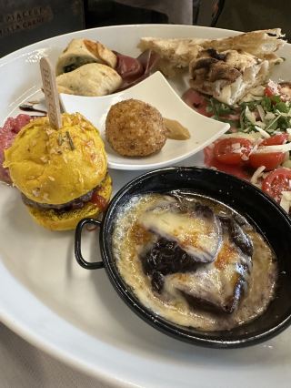 Enjoying authentic Italian cuisine in Fabriano
