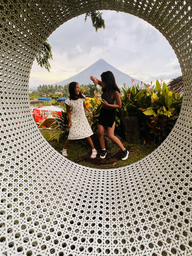 The beauty of Mayon Volcano in Albay Philippines