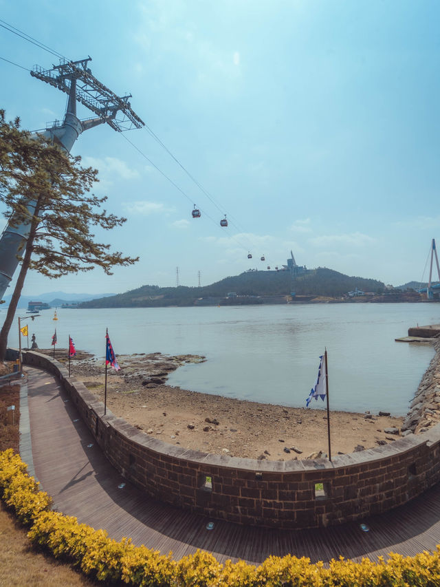 명량대첩 그 역사의 순간을 볼 수 있는 “우수영 광광지”
