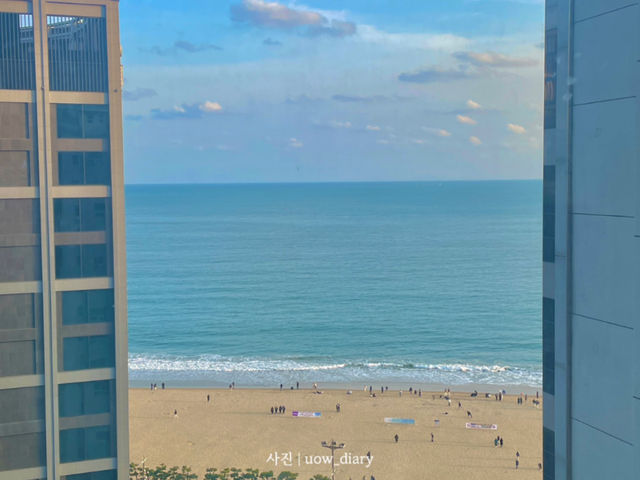 해운대 바다 야외 데이트, 잊지 못할 추억 💙🌊