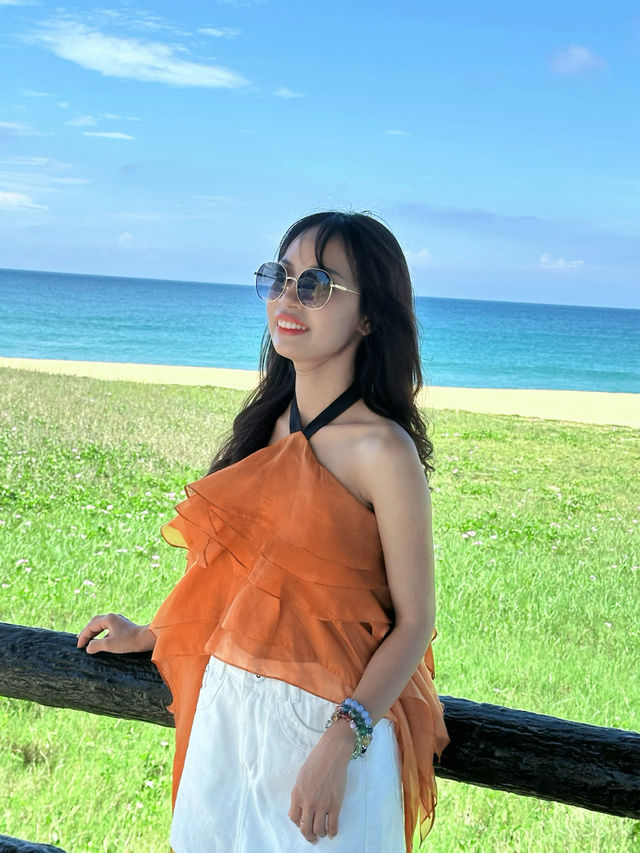 Peng hu(Bành Hồ) biển trong xanh 