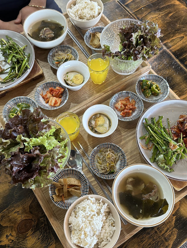🌿 경주 뷰 한식집 후기 🌿