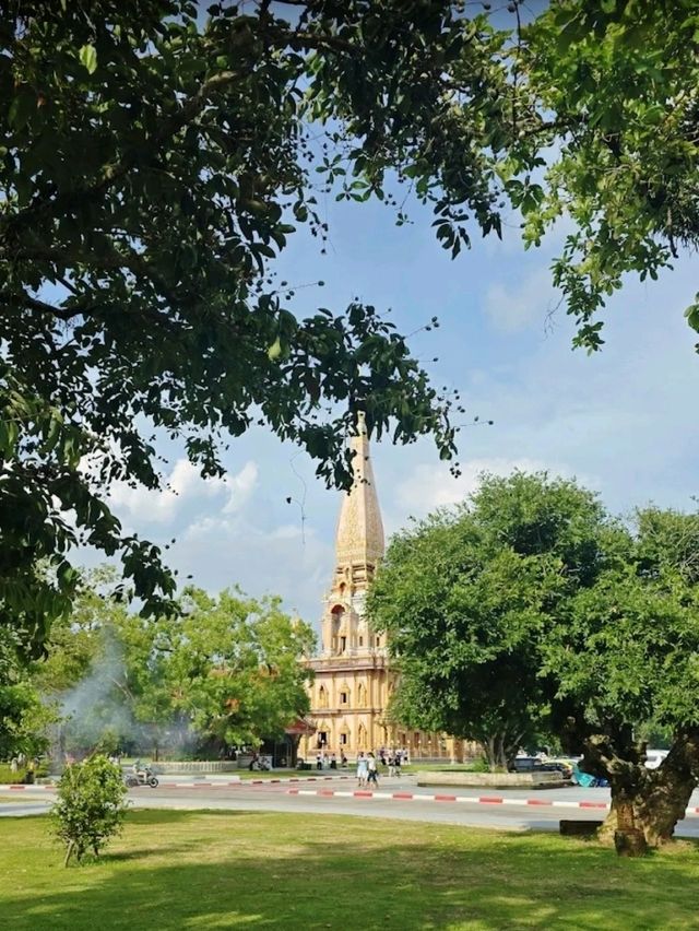 วัดฉลอง (วัดชัยธาราราม) วัดใหญ่ที่สุดในภูเก็ต