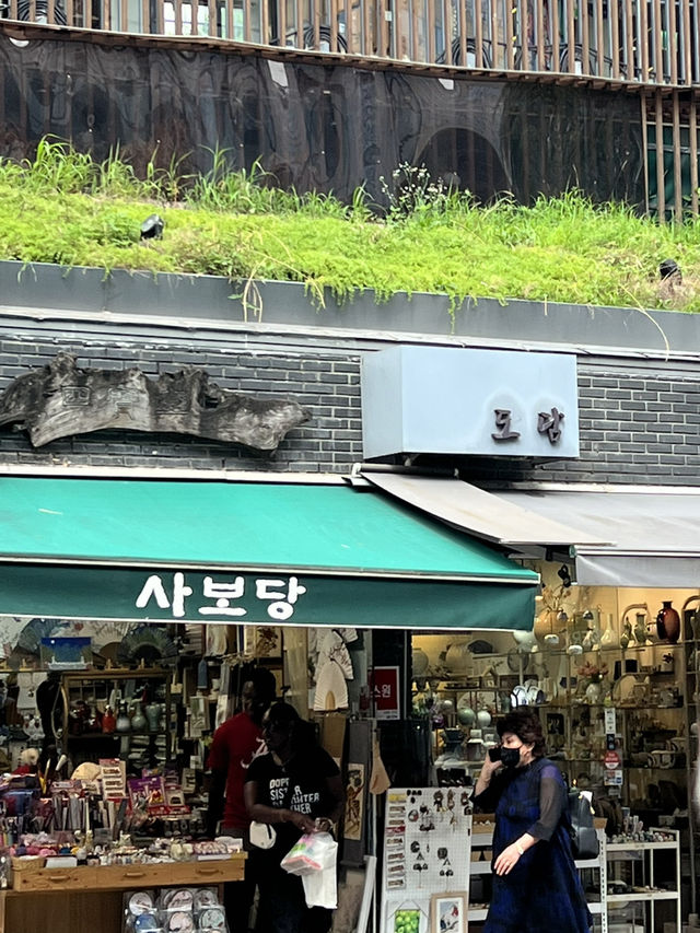 인사동 거리풍경