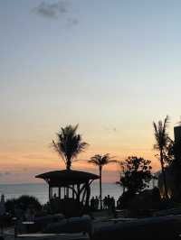 sunset at Luna Beach Club