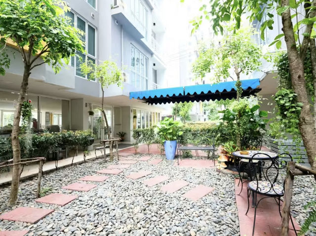 การผ่อนผัน ที่เต็มไปด้วยบรรยากาศที่สวยงาม