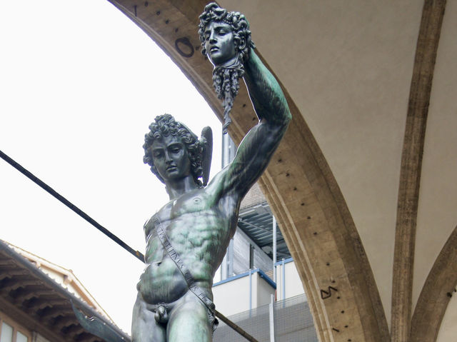 🌟 Loggia dei Lanzi – An Open-Air Gallery That Took My Breath Away