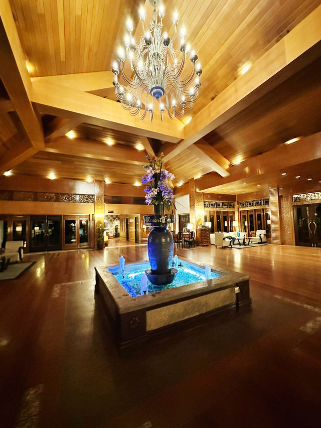 Tropical Tranquility Begins at Cyberview Resort & Spa Lobby