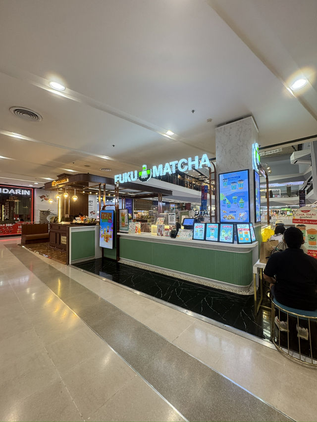 Fuku matcha at central hatyai