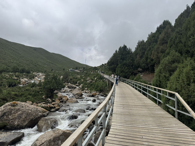 祁連山冰河溝