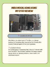 🏨 Mira Moon – Hongkong