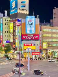 ✨🌃 삿포로 쇼핑 & 야경 여행코스 : 스스키노 거리 → 다이마루 삿포로