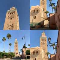 Majestic Vibes at Minaret de la Koutoubia 🌅🕌