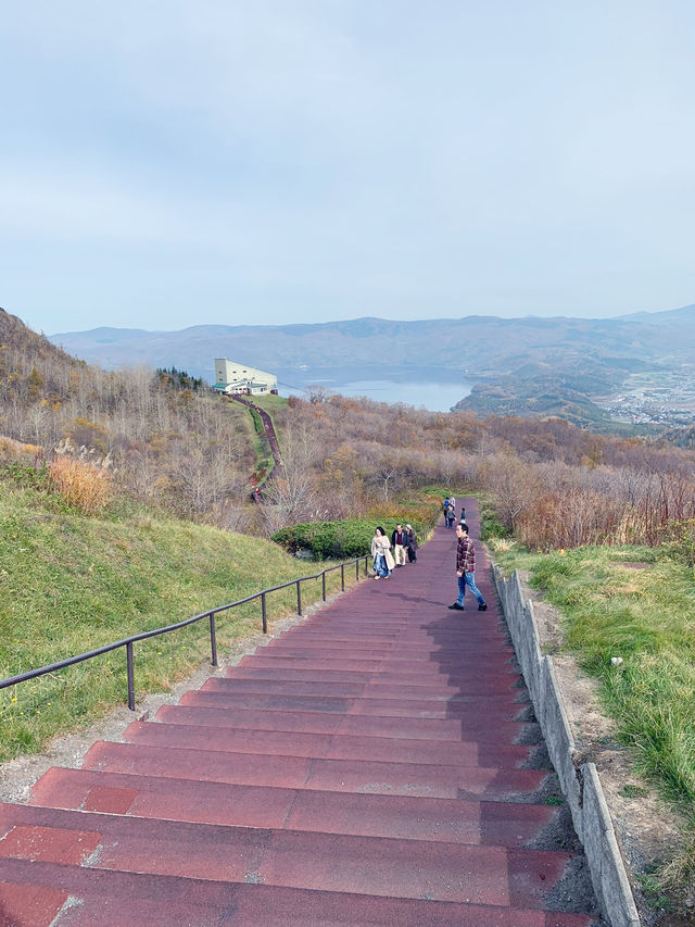 🌋有珠山大爆風景！雲海、火山口、纜車一次收集的超爽行程🔥✨
