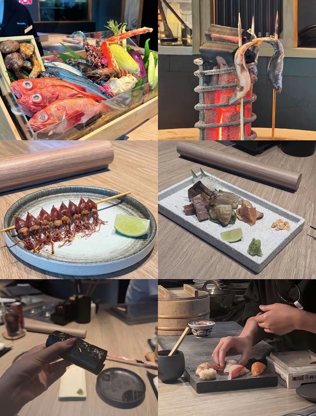  Robatayaki ร้านนี้มีทีเด็ด! “ย่างฟาง” หอมละมุน ฟีลดีมาก