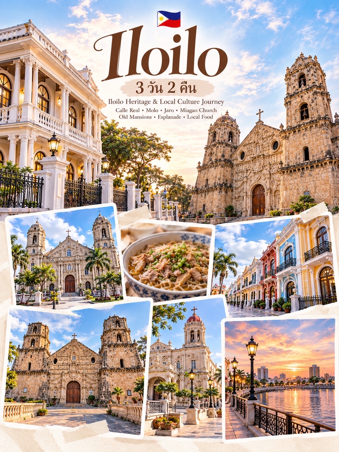 Iloilo — A Coastal Heritage City Filled with Historic Architecture and Culinary Delights in the Philippines.