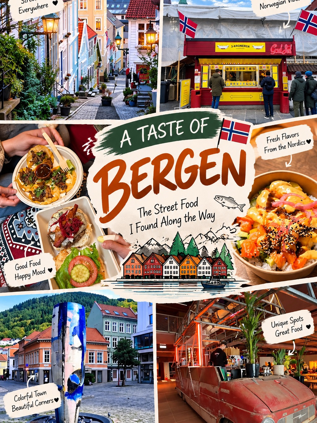 A Taste of Bergen: The Street Food I Found Along the Way