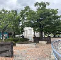 산책하기 좋은 전쟁기념관 앞 공원 ⛲️