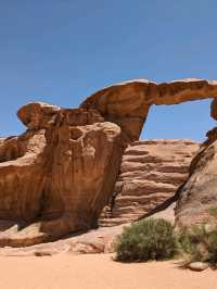 ワディラム砂漠　Um Frouth Rock Arch