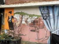 Cute little village for street arts 