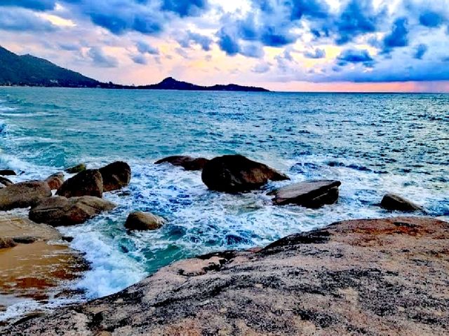 拉邁海灘日落