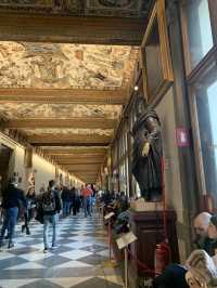 The world famous Galleria degli Uffizi