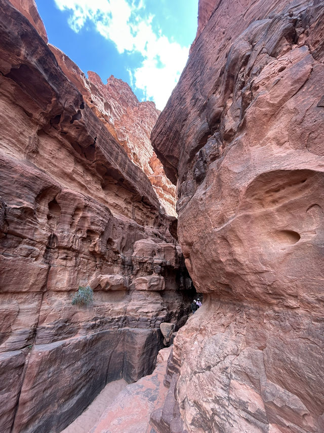 A desert canyon 
