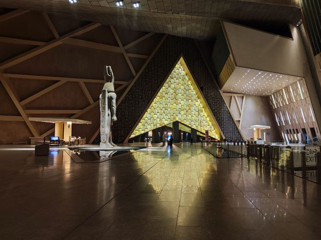 new Grand Egyptian Museum. The largest archaeological museum in the world