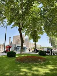 Springtime Bliss at Registan Park, Samarkand