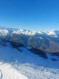 Ski and sightseeing possible one day in the Aosta valley.