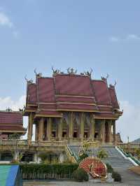 Brand new Buddhist temple in Ranong