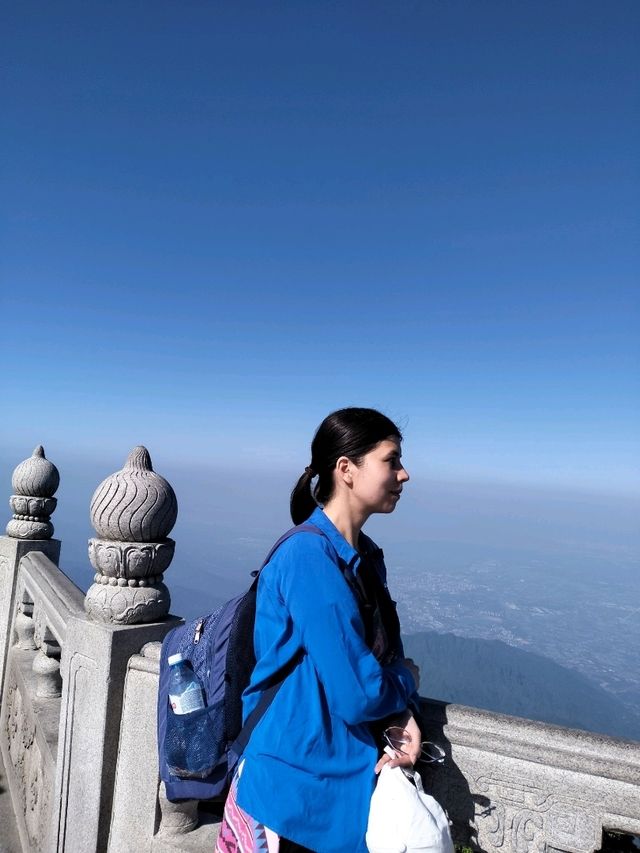 Sacred Emeishan mountain