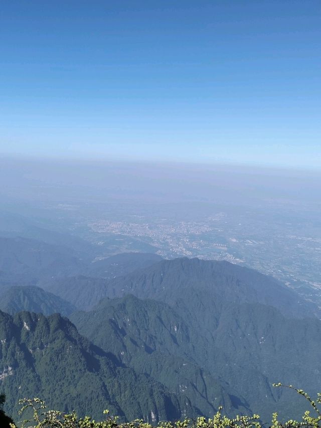Sacred Emeishan mountain