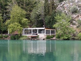 A Great Atmosphere Tavern & Cafe at Lake Zaros.