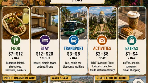 🗺️ Haifa for Every Budget — traveler post in Haifa