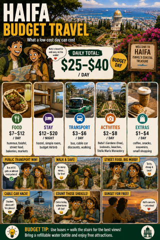 🗺️ Haifa for Every Budget