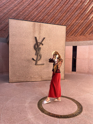 👗 The Yves Saint Laurent Museum in Marrakech is a place where fashion meets Eastern culture.