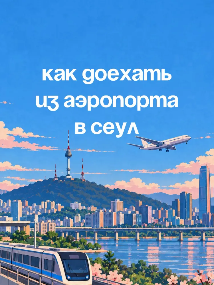🇰🇷 공항에서 서울 시내까지 가는 방법