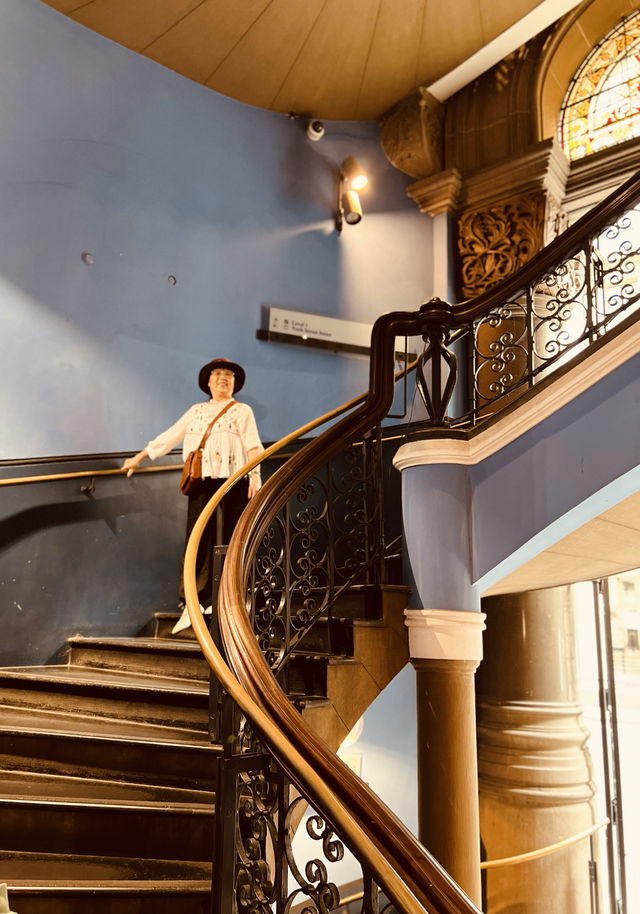 Stroll around the Queen Victoria Building in Sydney.