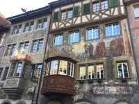 Swiss town of Stein am Rhein: a gem on the banks of the Rhine.