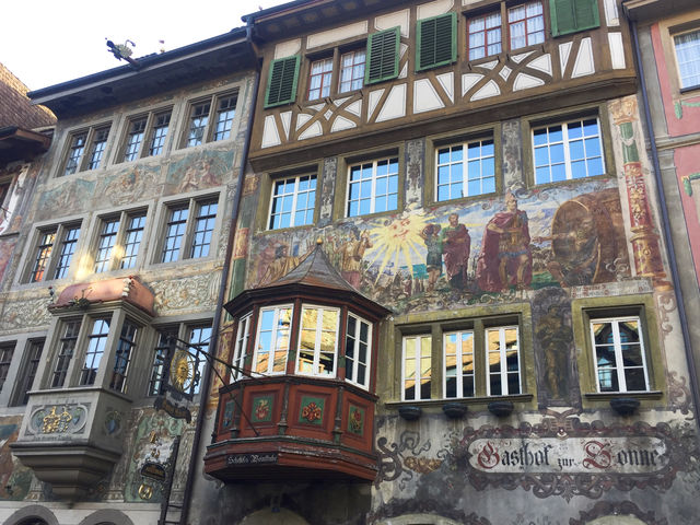 Swiss town of Stein am Rhein: a gem on the banks of the Rhine.