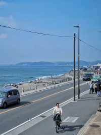 The healing beach in Japanese dramas, Shichirigahama
