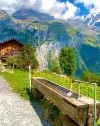 Discover Enchantment: 3 Most Beautiful Wooden Alpen Fountains in Switzerland 🇨🇭👇