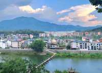 萬安浮橋,浦城現存三座浮橋之一(另兩座觀前浮橋、水南浮橋)