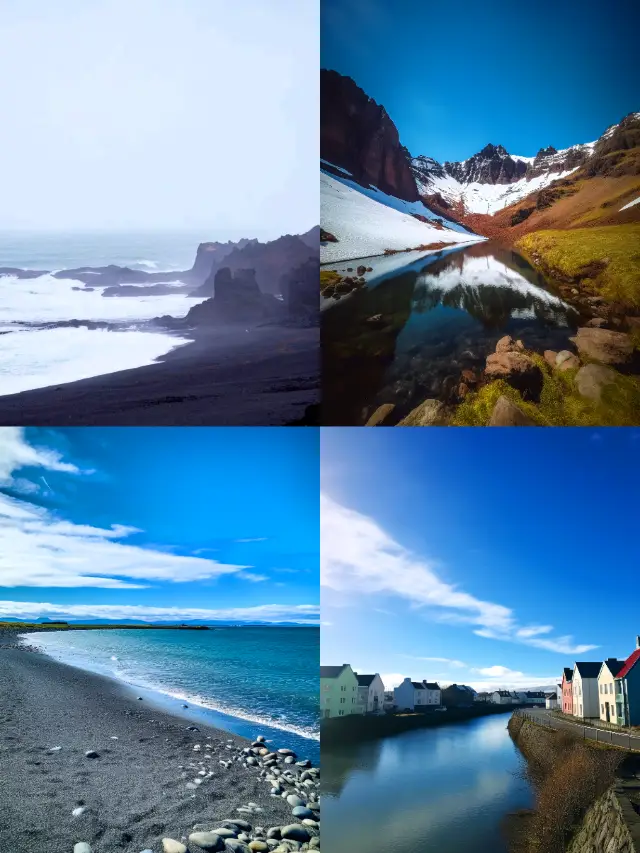 Beautiful scenery of Iceland! Come to the end of the world