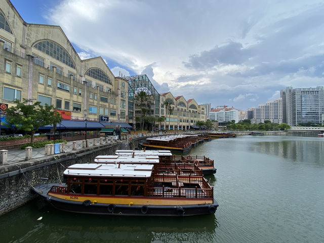 新加坡克拉碼頭Clarke Quay享受夜生活的聖地