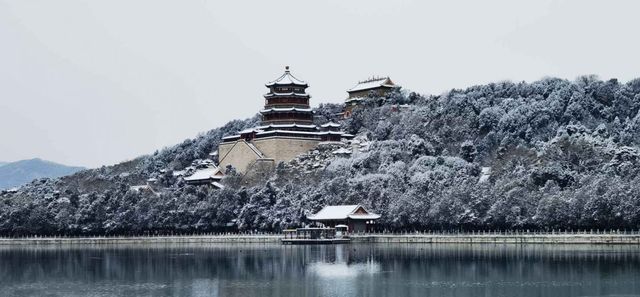 雪後頤和園