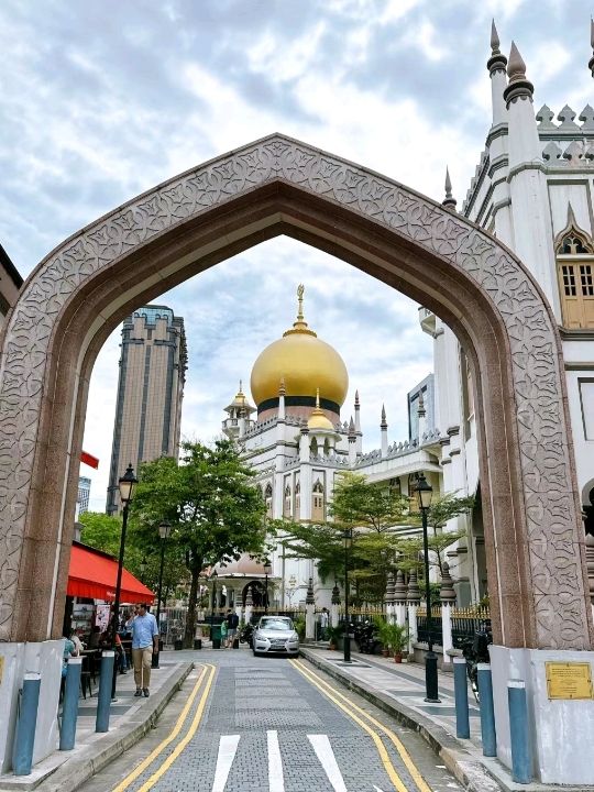 Beautiful Sultan Mosque in Singapore 🇸🇬🕌