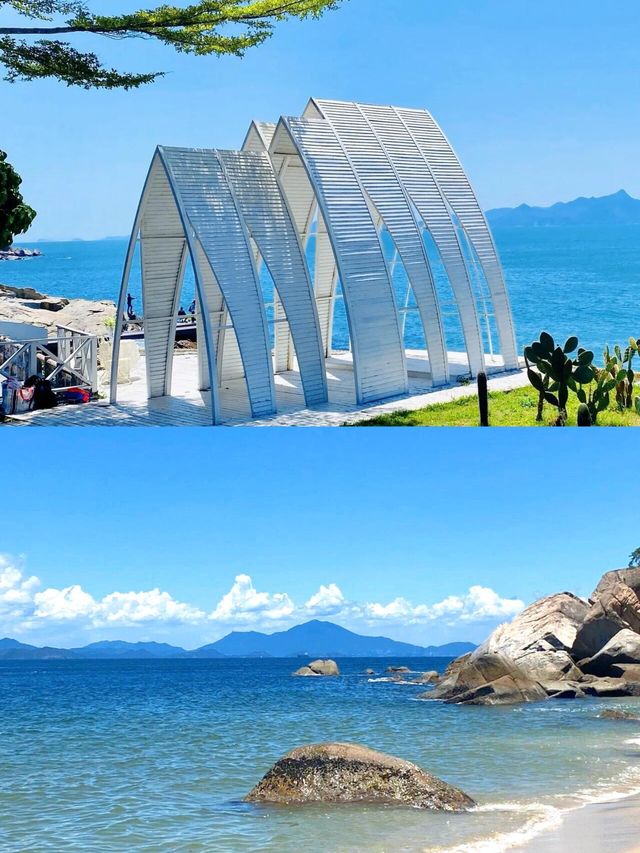 馬爾代夫？不！這是深圳海灘柚柑灣